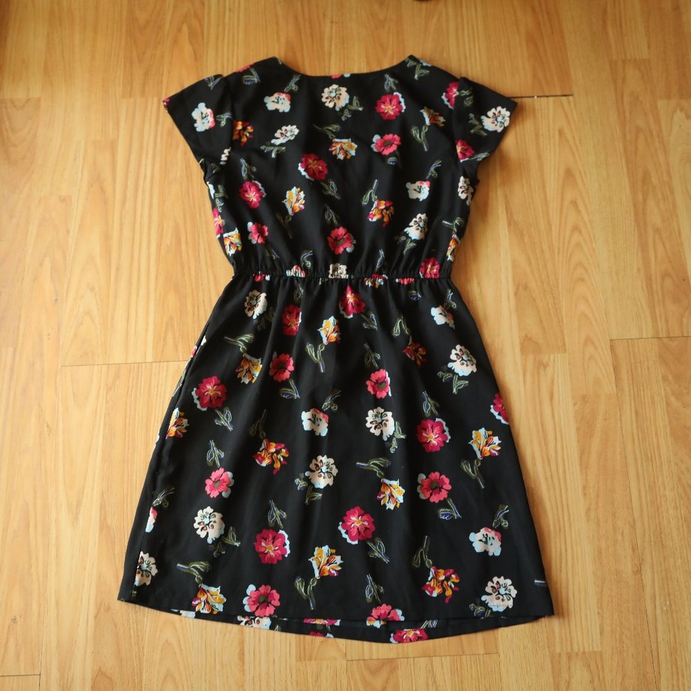 Tucker for Target - Black floral Dress!